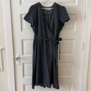 Dark denim dress